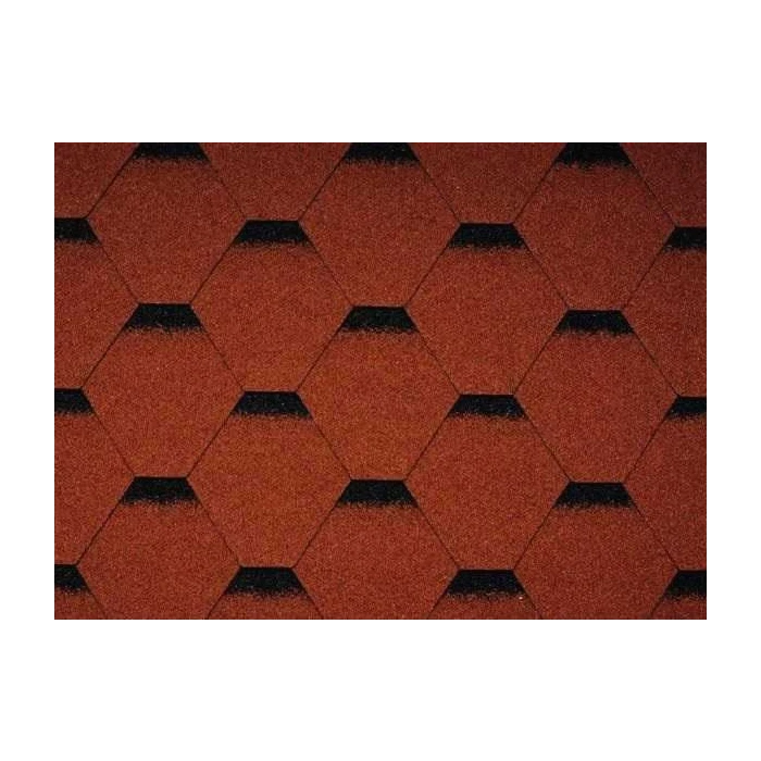 Мягкая черепица Icopal Тема Красный